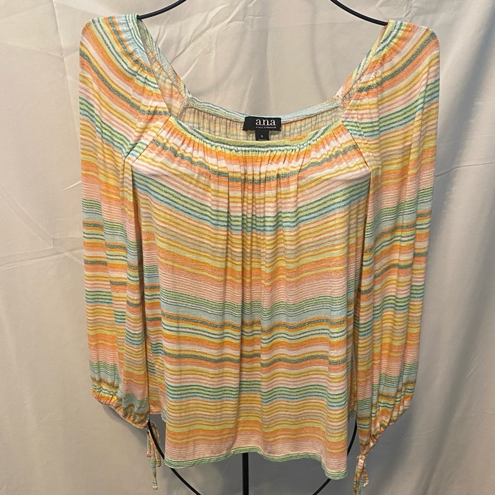 Ana Peasant Top Size Small